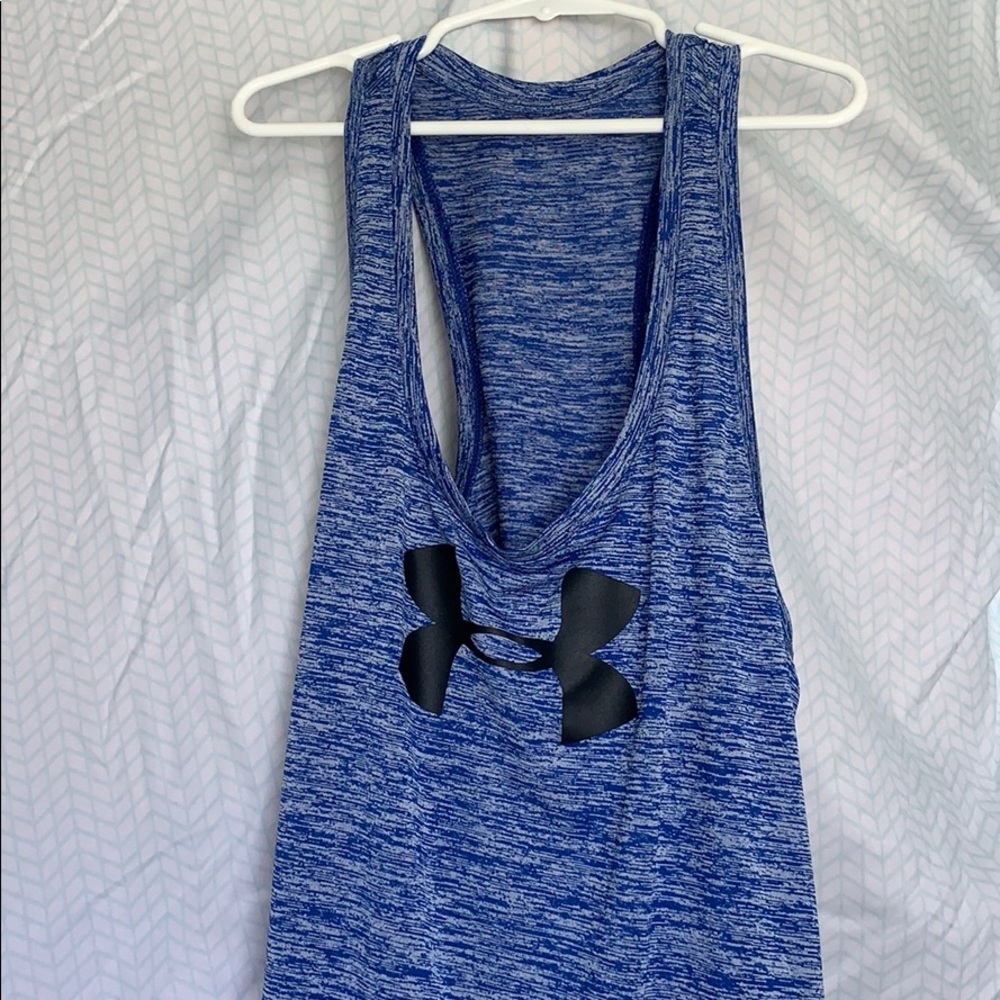 NWOT Under armour Blue Tank top